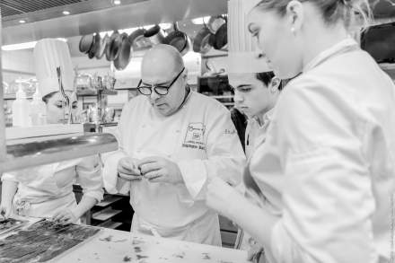 Cours de cuisine - Le Chabichou Courchevel 1850