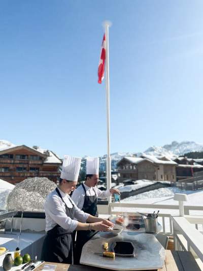 Winter Barbecue Stéphane Buron Courchevel